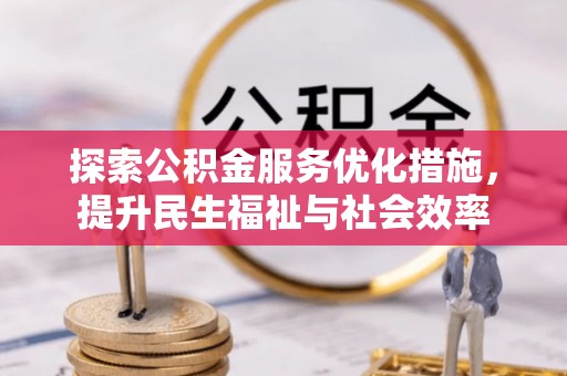 瑞穗探索公积金服务优化措施，提升民生福祉与社会效率