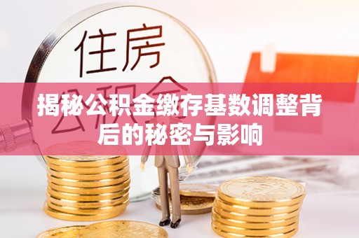 瑞穗揭秘公积金缴存基数调整背后的秘密与影响