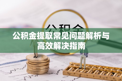 瑞穗公积金提取常见问题解析与高效解决指南