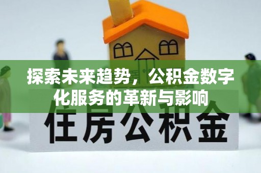 瑞穗探索未来趋势，公积金数字化服务的革新与影响