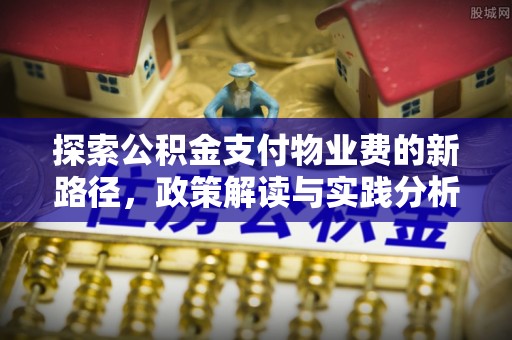 瑞穗探索公积金支付物业费的新路径，政策解读与实践分析