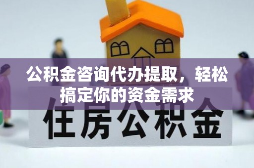 瑞穗公积金咨询代办提取，轻松搞定你的资金需求