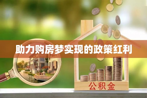 瑞穗助力购房梦实现的政策红利