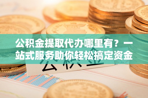 瑞穗公积金提取代办哪里有？一站式服务助你轻松搞定资金难题