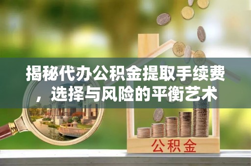 瑞穗揭秘代办公积金提取手续费，选择与风险的平衡艺术
