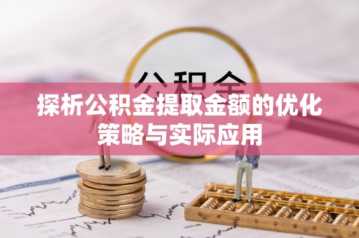 瑞穗探析公积金提取金额的优化策略与实际应用