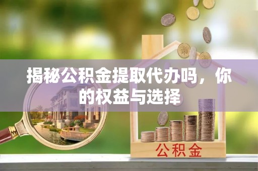 瑞穗揭秘公积金提取代办吗，你的权益与选择
