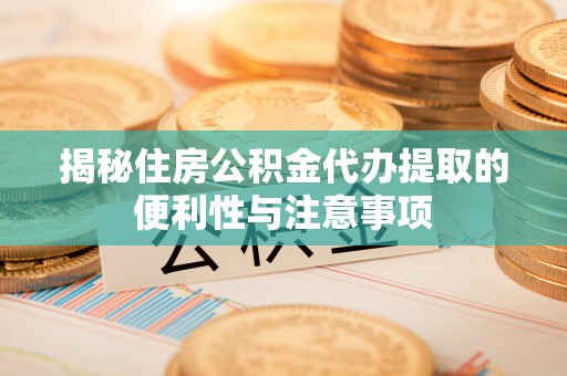 瑞穗揭秘住房公积金代办提取的便利性与注意事项