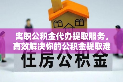瑞穗离职公积金代办提取服务，高效解决你的公积金提取难题