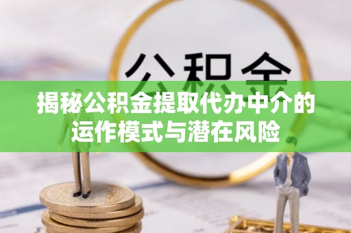 瑞穗揭秘公积金提取代办中介的运作模式与潜在风险