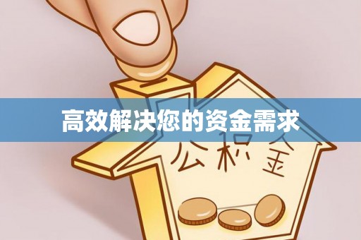 瑞穗高效解决您的资金需求