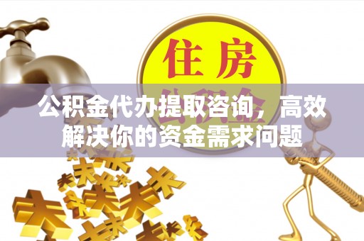瑞穗公积金代办提取咨询，高效解决你的资金需求问题