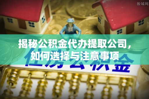 瑞穗揭秘公积金代办提取公司，如何选择与注意事项