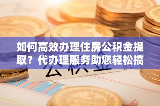 瑞穗如何高效办理住房公积金提取？代办理服务助您轻松搞定