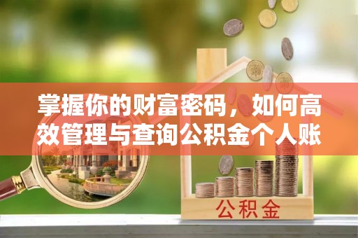 瑞穗掌握你的财富密码，如何高效管理与查询公积金个人账户信息