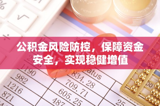 瑞穗公积金风险防控，保障资金安全，实现稳健增值