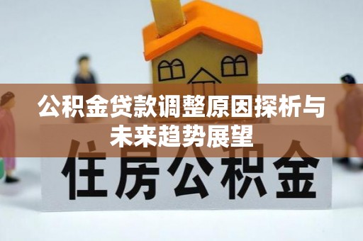 瑞穗公积金贷款调整原因探析与未来趋势展望