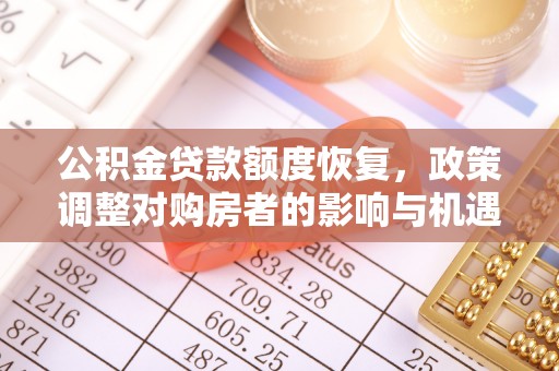 瑞穗公积金贷款额度恢复，政策调整对购房者的影响与机遇