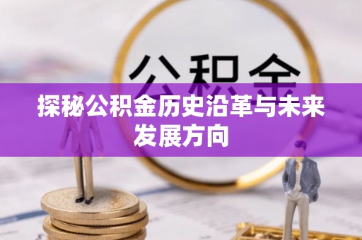 瑞穗探秘公积金历史沿革与未来发展方向