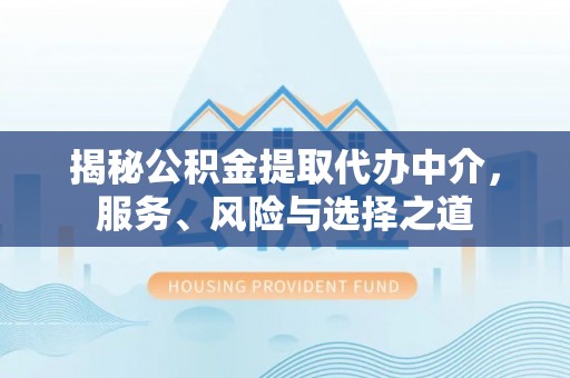 瑞穗揭秘公积金提取代办中介，服务、风险与选择之道