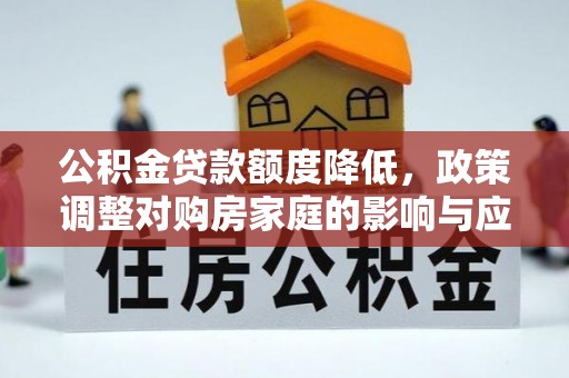 瑞穗公积金贷款额度降低，政策调整对购房家庭的影响与应对策略