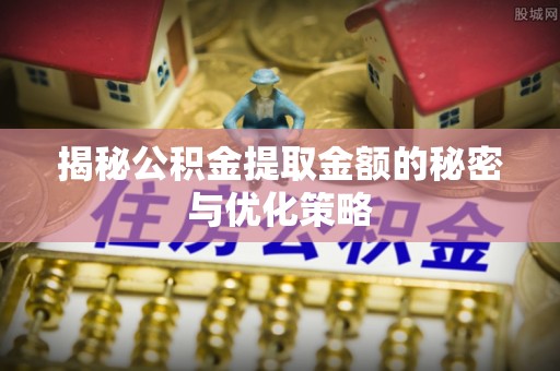 瑞穗揭秘公积金提取金额的秘密与优化策略