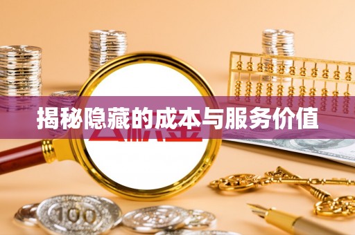 瑞穗揭秘隐藏的成本与服务价值