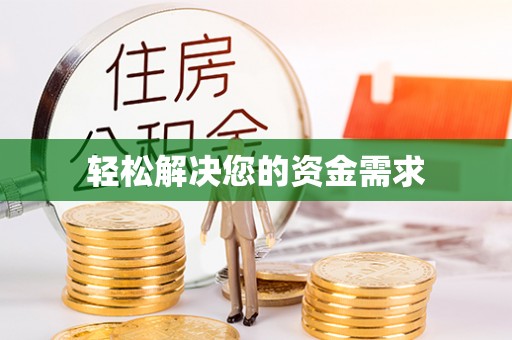 瑞穗轻松解决您的资金需求