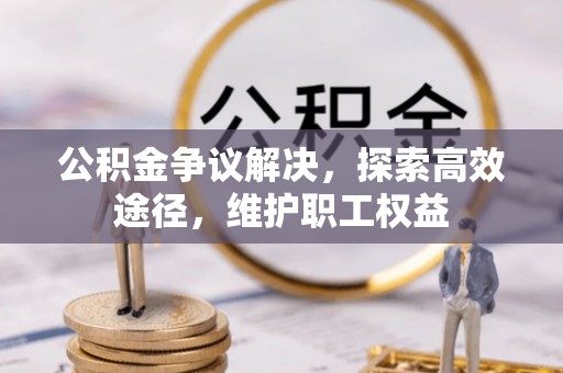 瑞穗公积金争议解决，探索高效途径，维护职工权益