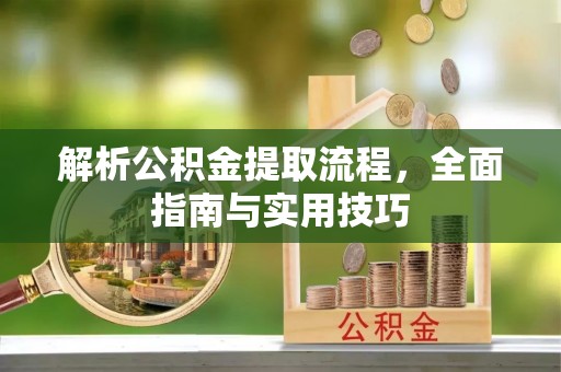 瑞穗解析公积金提取流程，全面指南与实用技巧