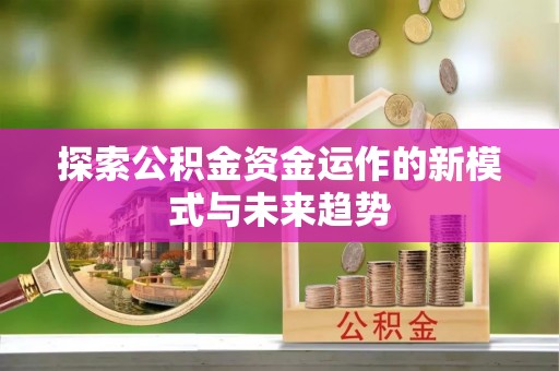 瑞穗探索公积金资金运作的新模式与未来趋势