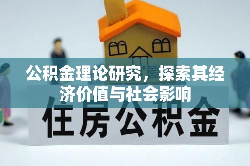 瑞穗公积金理论研究，探索其经济价值与社会影响