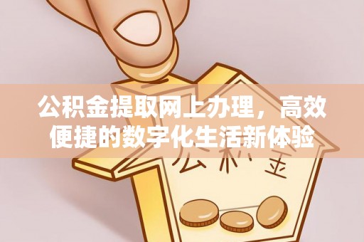瑞穗公积金提取网上办理，高效便捷的数字化生活新体验
