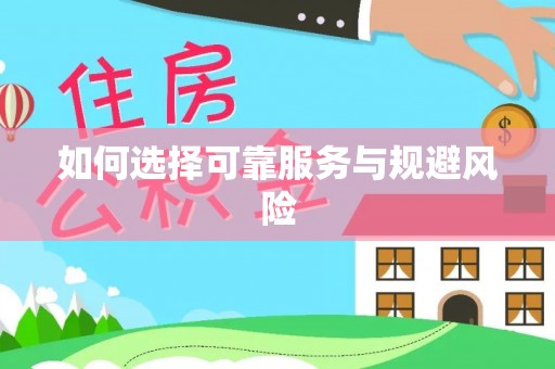 瑞穗如何选择可靠服务与规避风险
