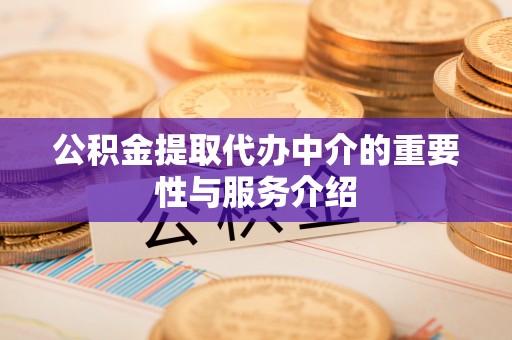 瑞穗公积金提取代办中介的重要性与服务介绍