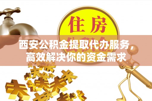 瑞穗西安公积金提取代办服务，高效解决你的资金需求