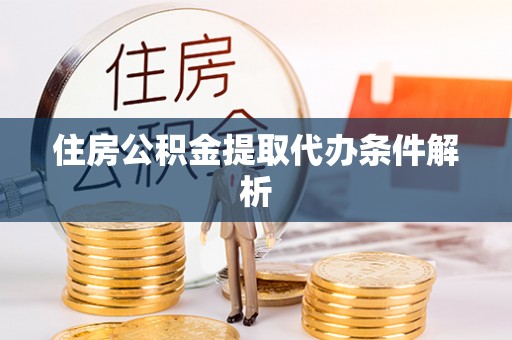 瑞穗住房公积金提取代办条件解析