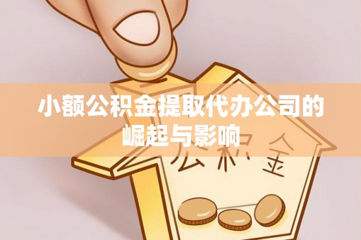 瑞穗小额公积金提取代办公司的崛起与影响