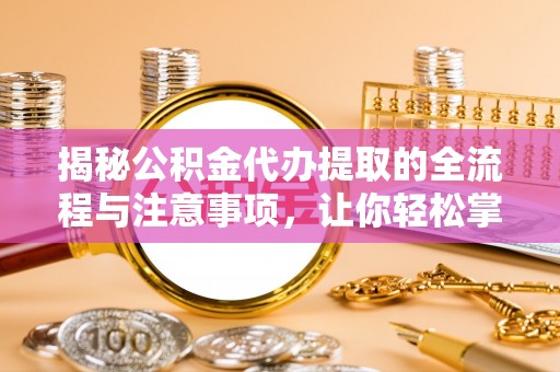 瑞穗揭秘公积金代办提取的全流程与注意事项，让你轻松掌握财富管理新技能