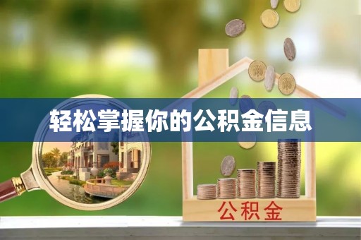 瑞穗轻松掌握你的公积金信息
